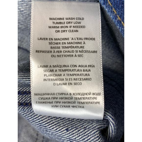 RE/DONE Dark Wash 90s High Rise Loose Jeans Size 27 - Picture 7 of 7